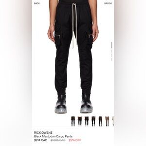 COPY - Rick Oven Cargo Sweatpants Unisex